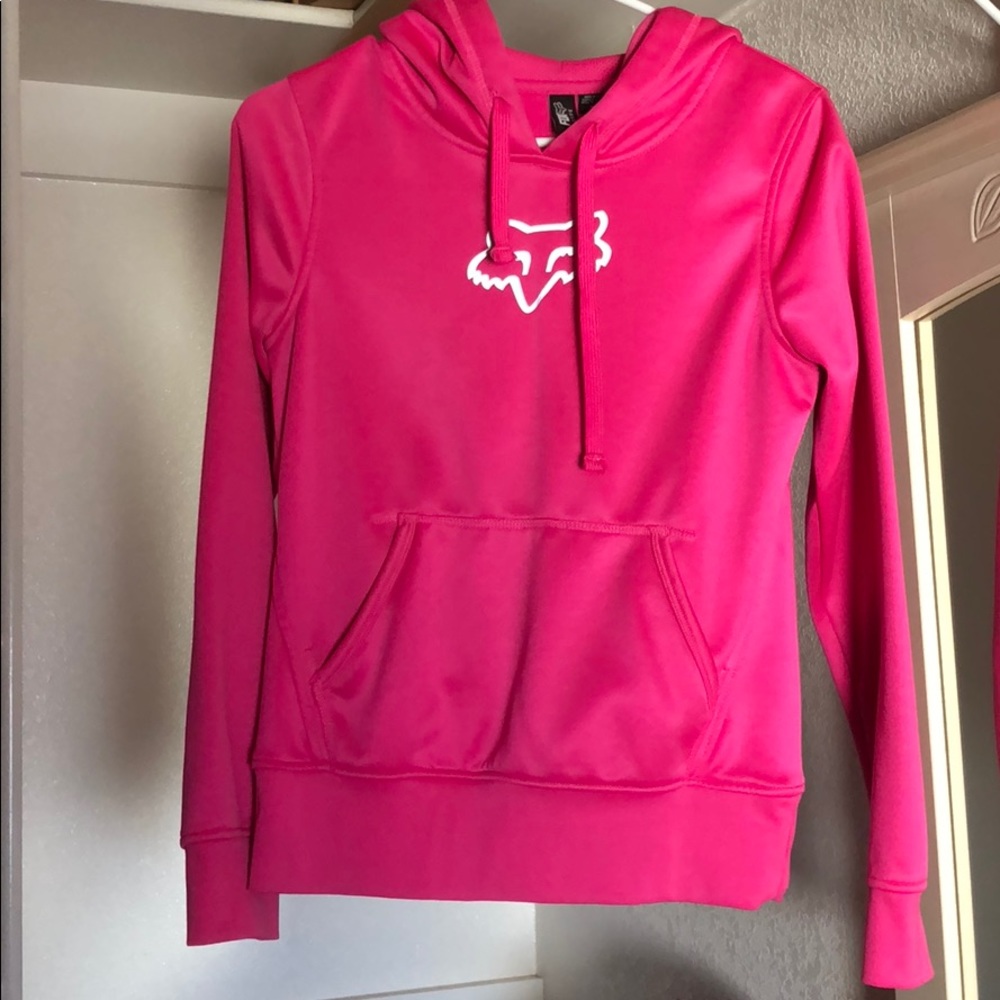 Fox racing pink pullover
